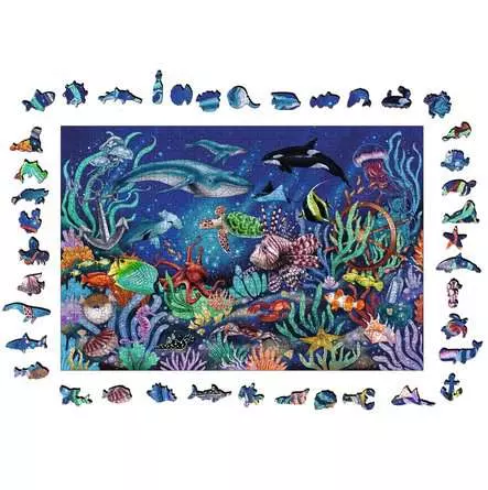 Puzzle 500 Teile - Unten im Meer