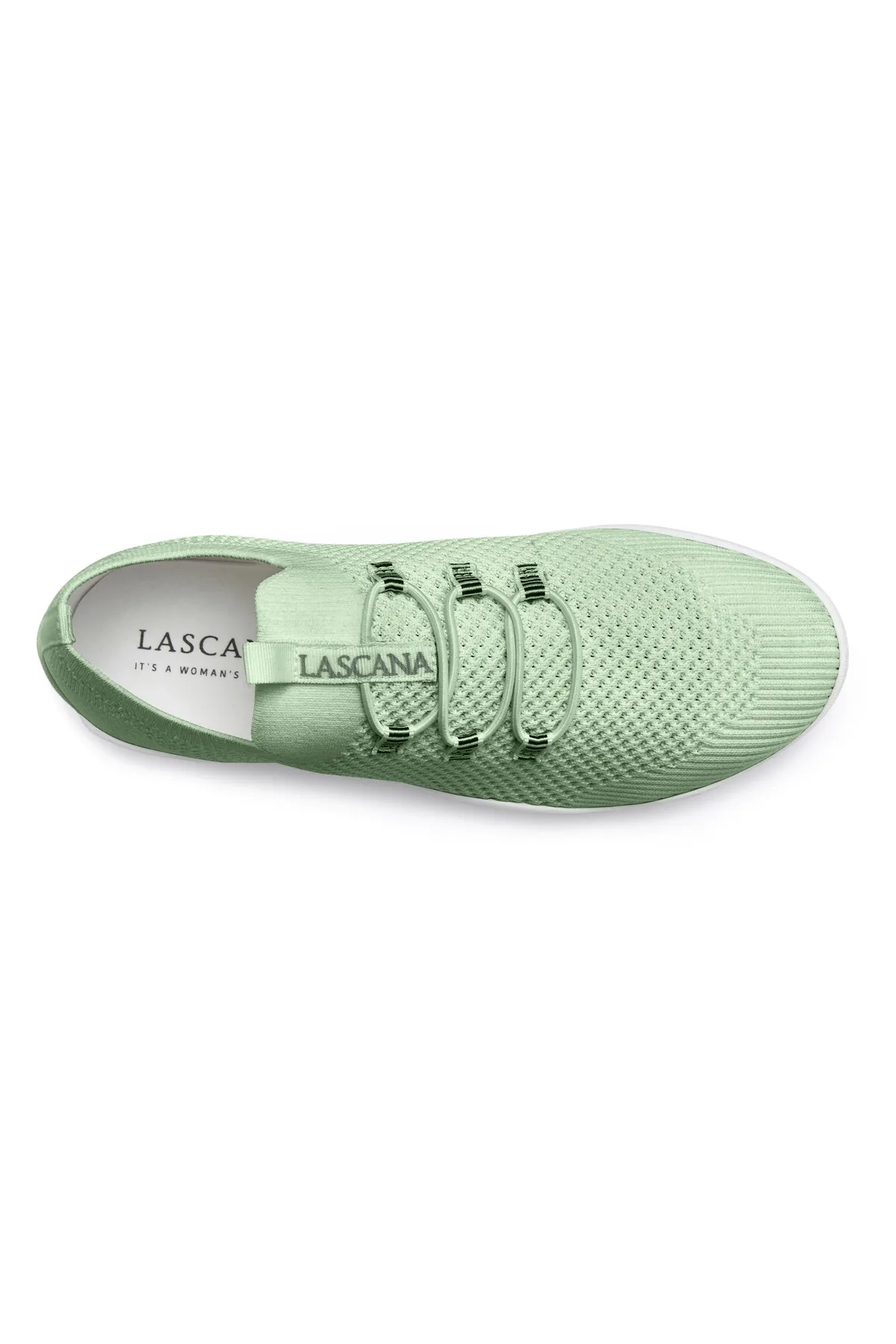 LASCANA  Sneaker - Grün - Flacher Absatz