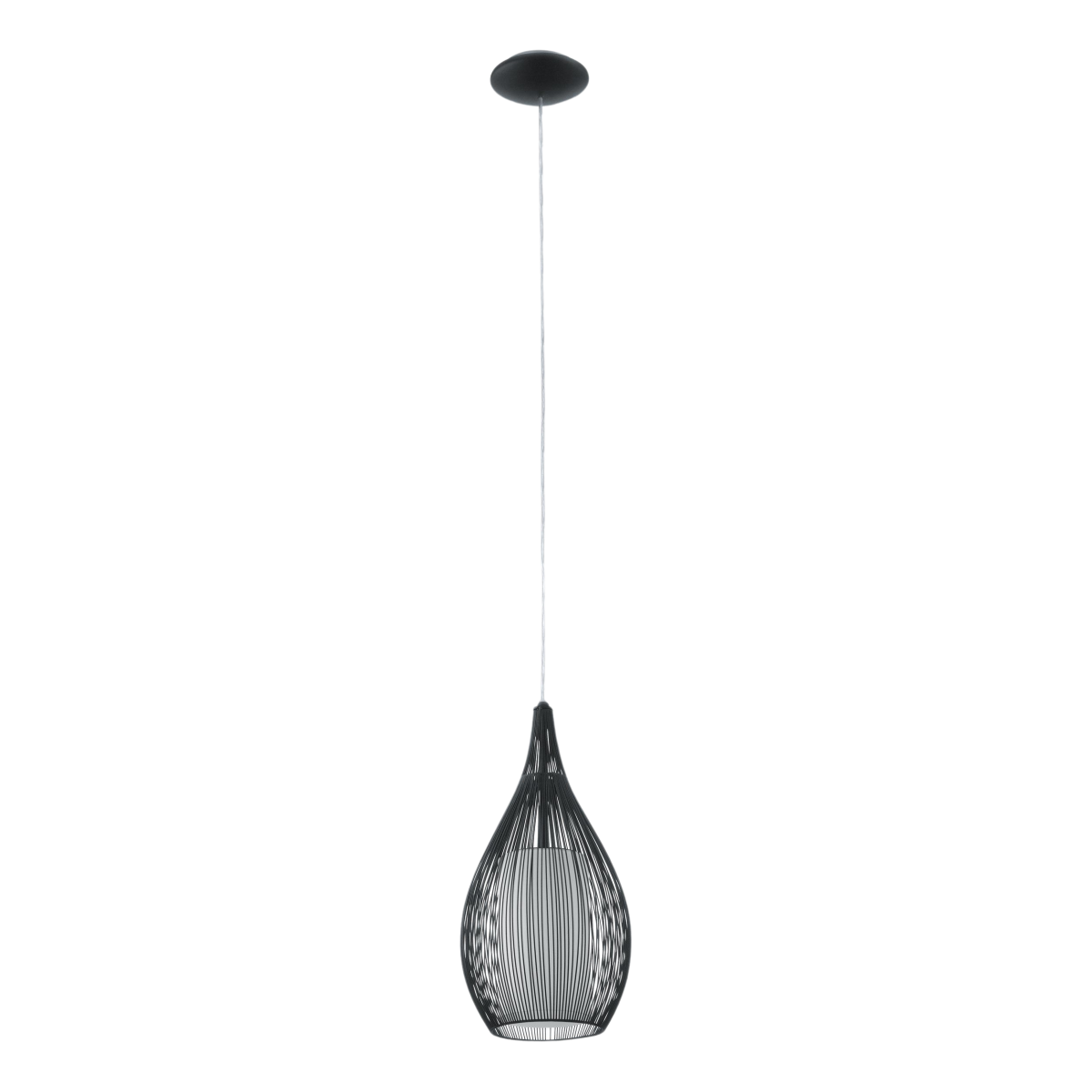 EGLO 1-flg Pendelleuchte Razoni Schwarz