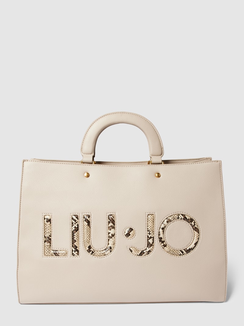 Tote Bag mit kurzen Tragehenkeln in sand