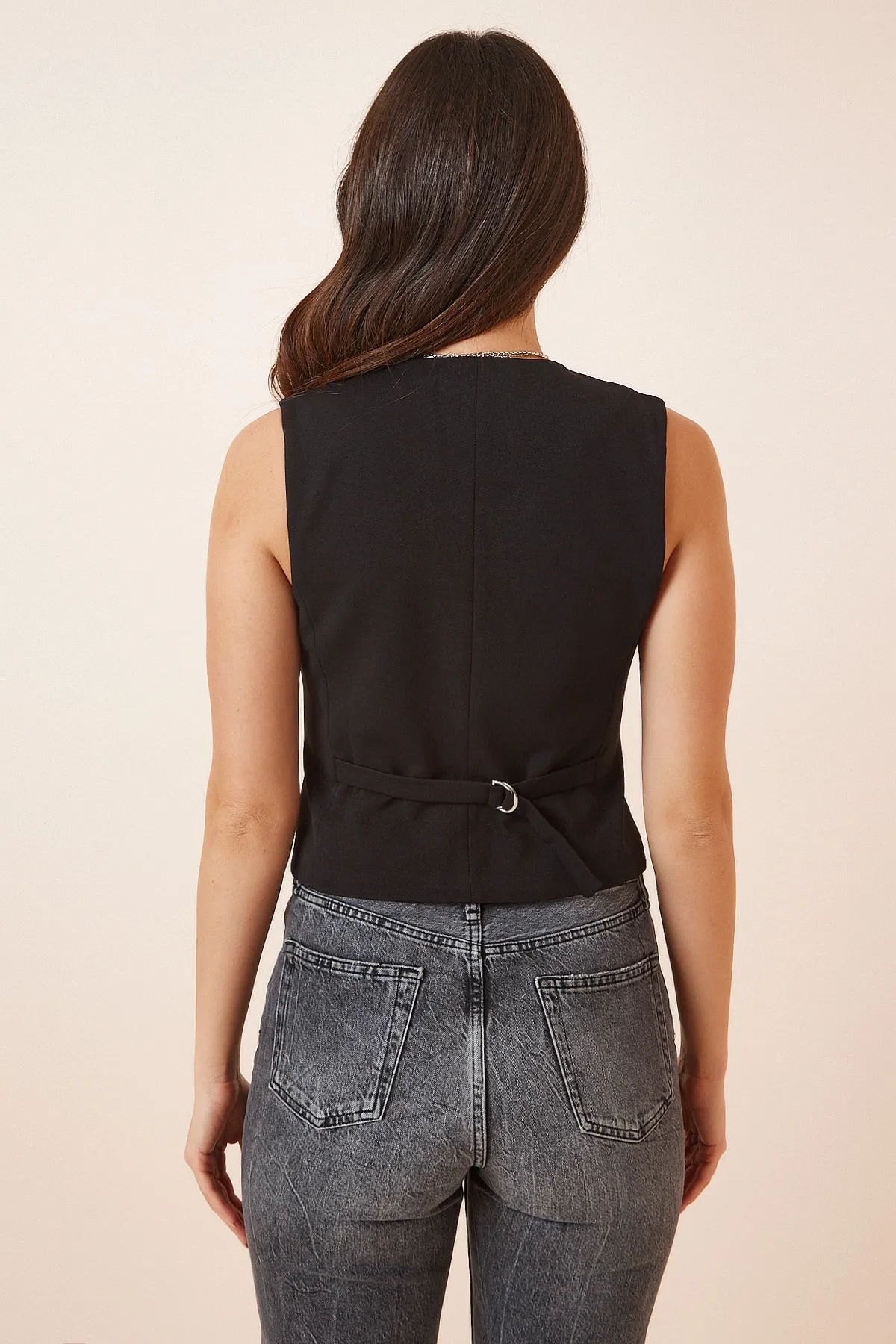 Happiness İstanbul  Weste - Schwarz - Basic