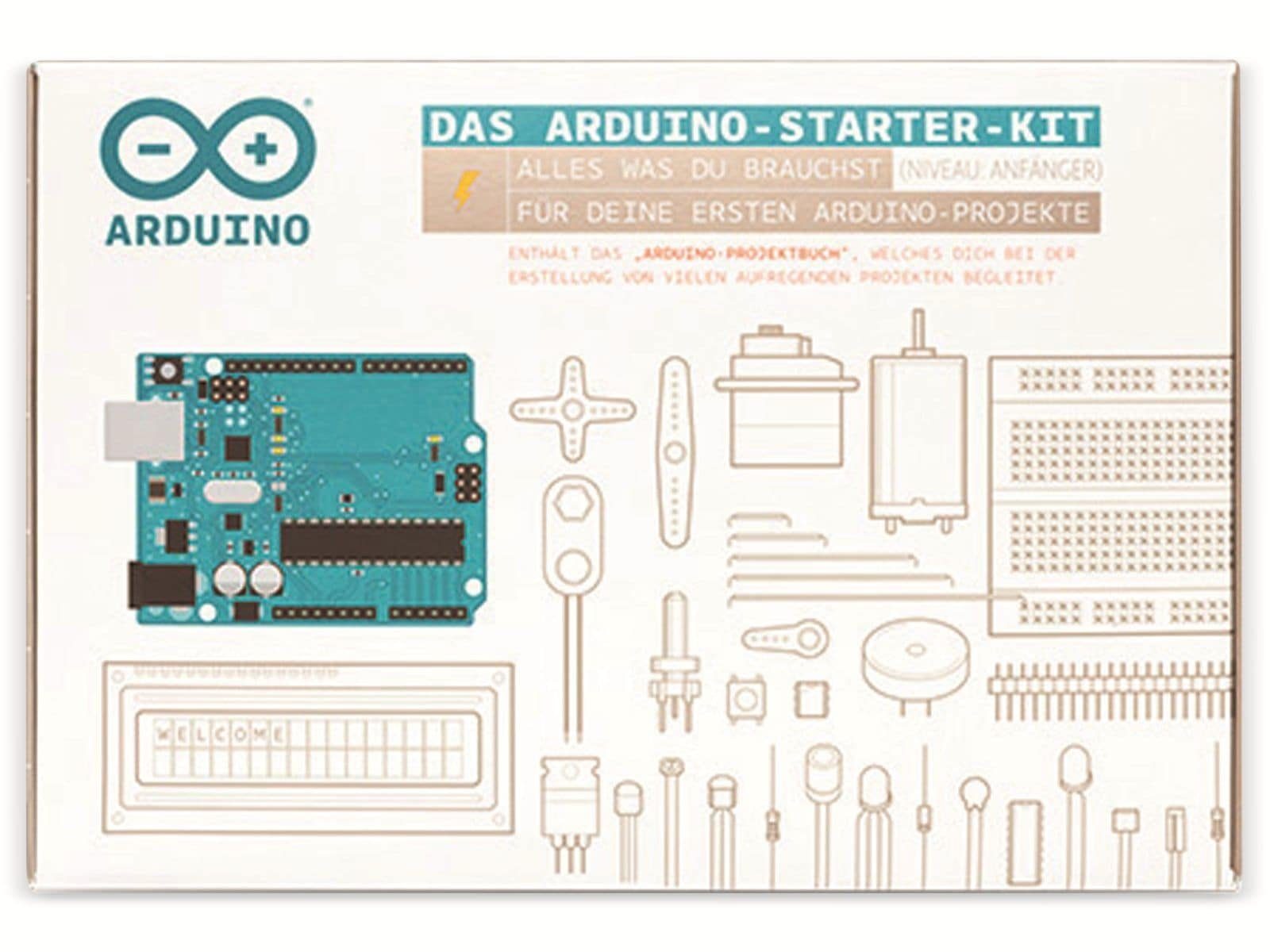 Arduino ARDUINO ®, Set Starter Kit German / Deutsch Mini-PC