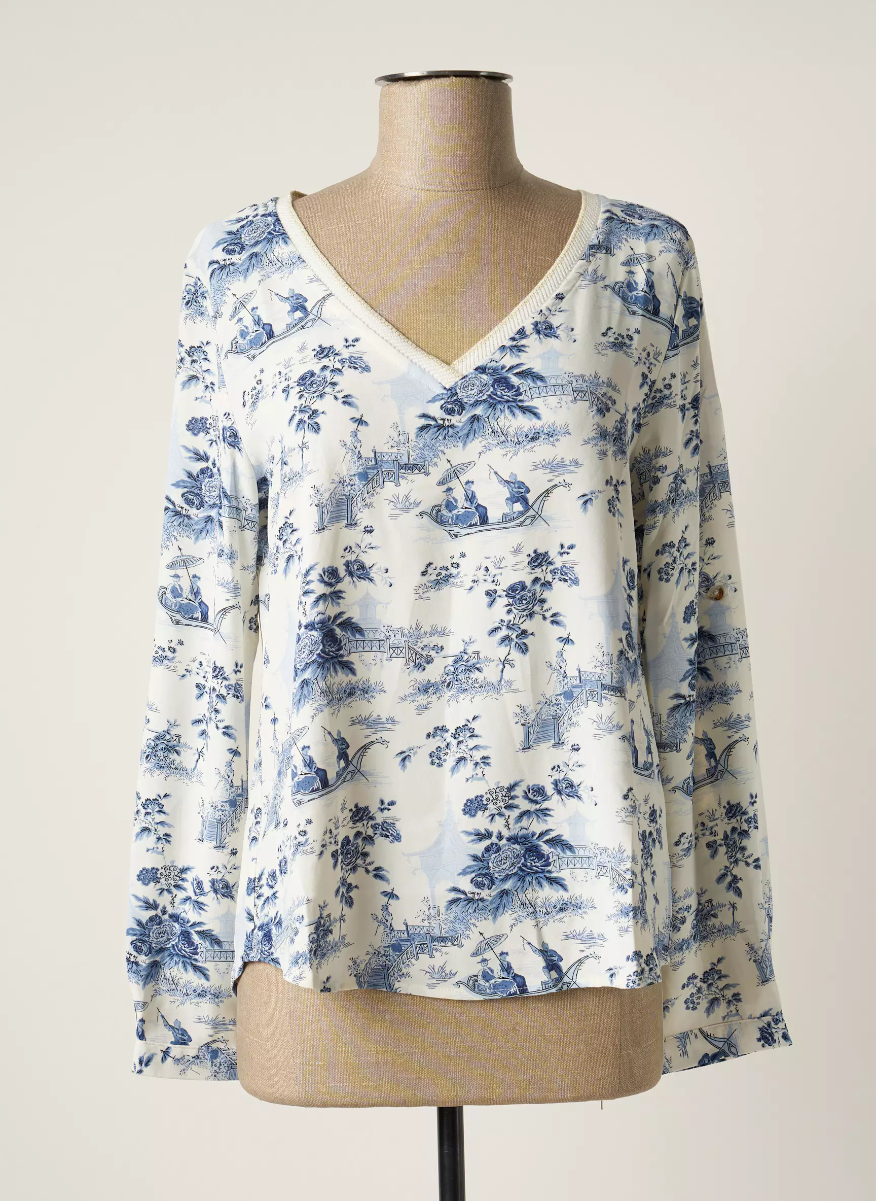 Sarah John Tshirts Femme couleur bleu
