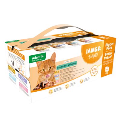 IAMS Delights Adult Land & Sea Mix