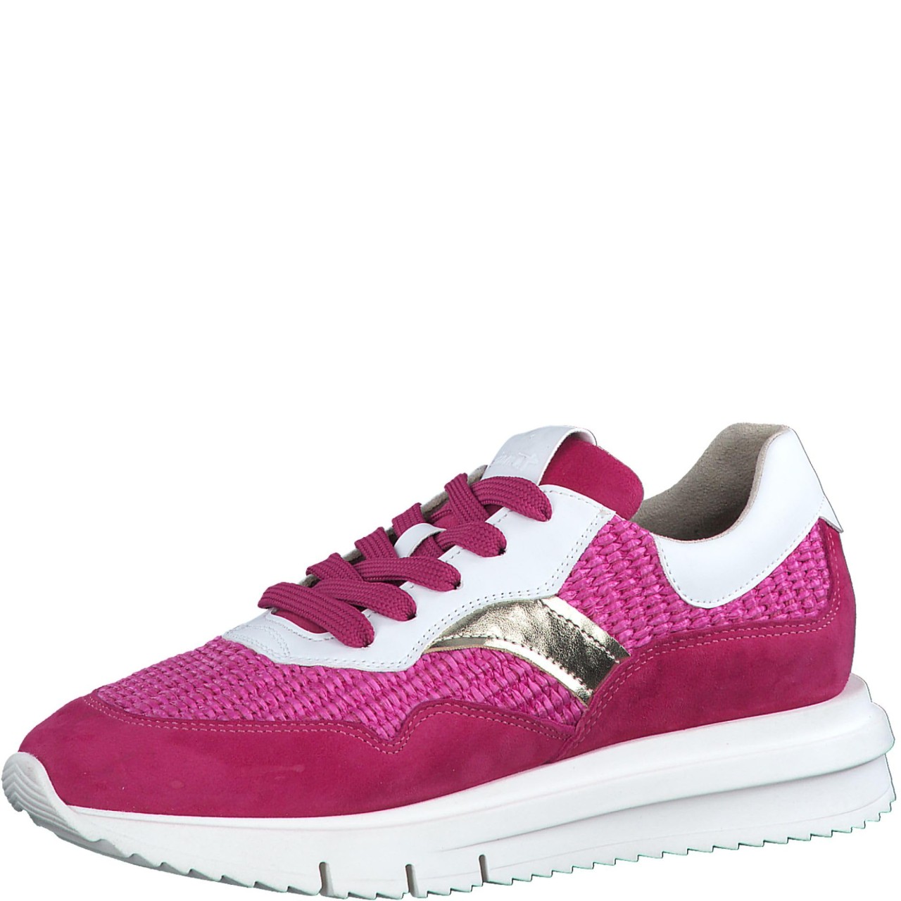 TAMARIS Freizeit Schnürer lila/pink TAMARIS