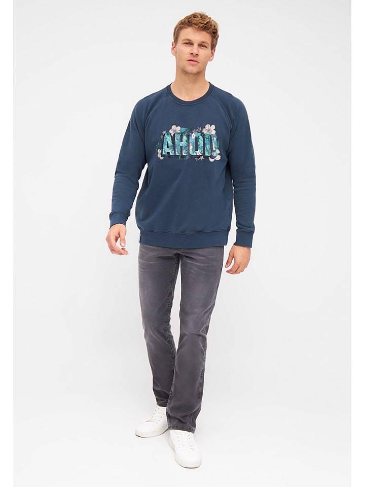 Derbe Sweatshirt in Dunkelblau günstig kaufen