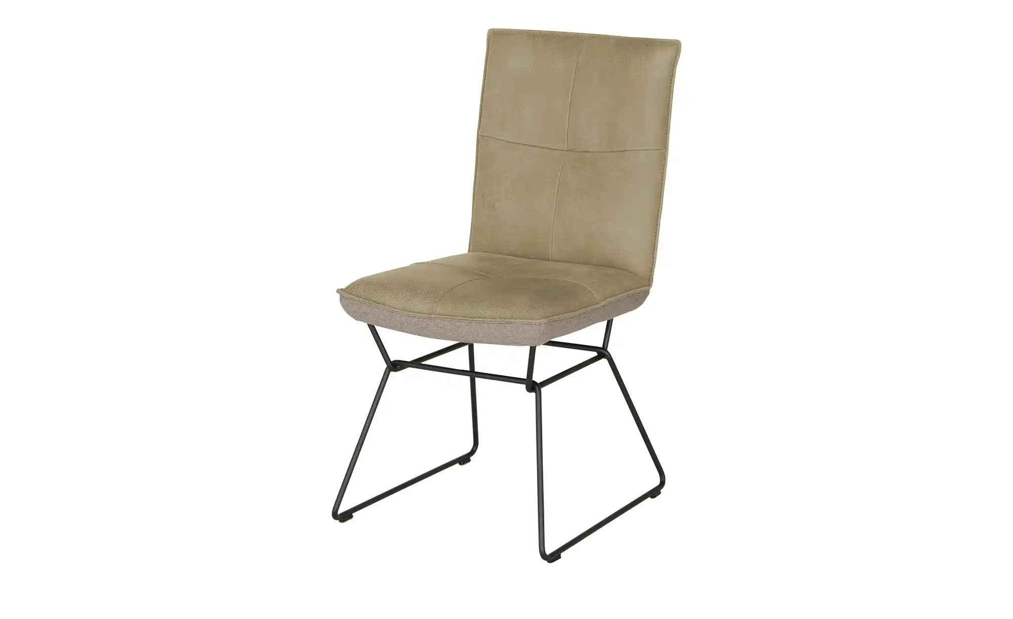 KOINOR Kufenstuhl mit Leder Bexx