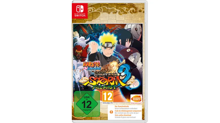 NARUTO SHIPPUDEN: Ultimate Ninja STORM 3 Full Burst (Code in the Box)