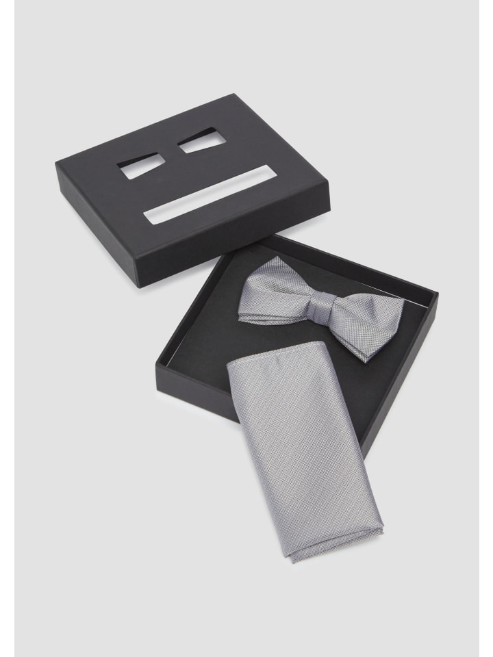 s.Oliver BLACK LABEL Krawatte in Grau günstig kaufen 1