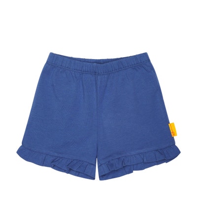 Shorts, mittelblau für Mädchen