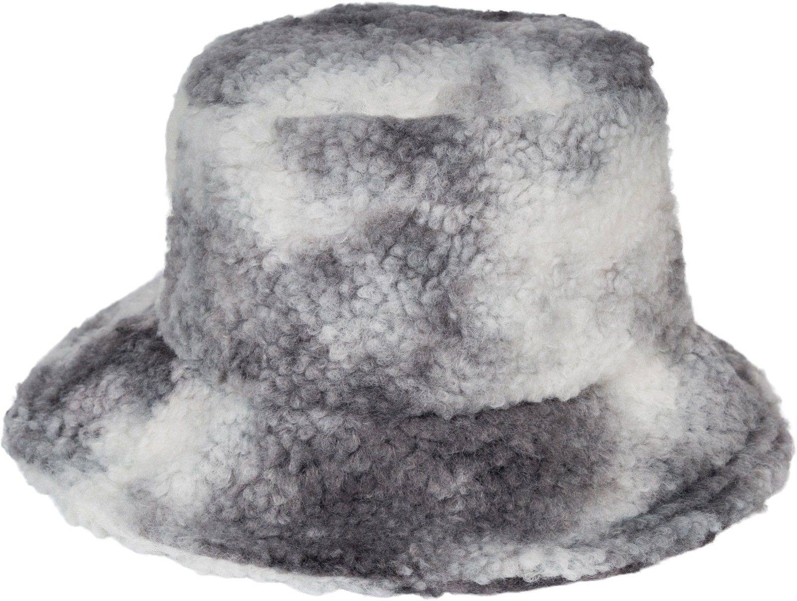 styleBREAKER Fischerhut (1-St) Teddyfell Fischerhut Ombré