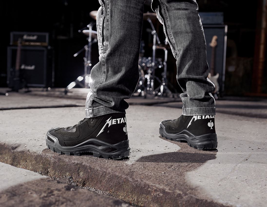 Metallica safety boots