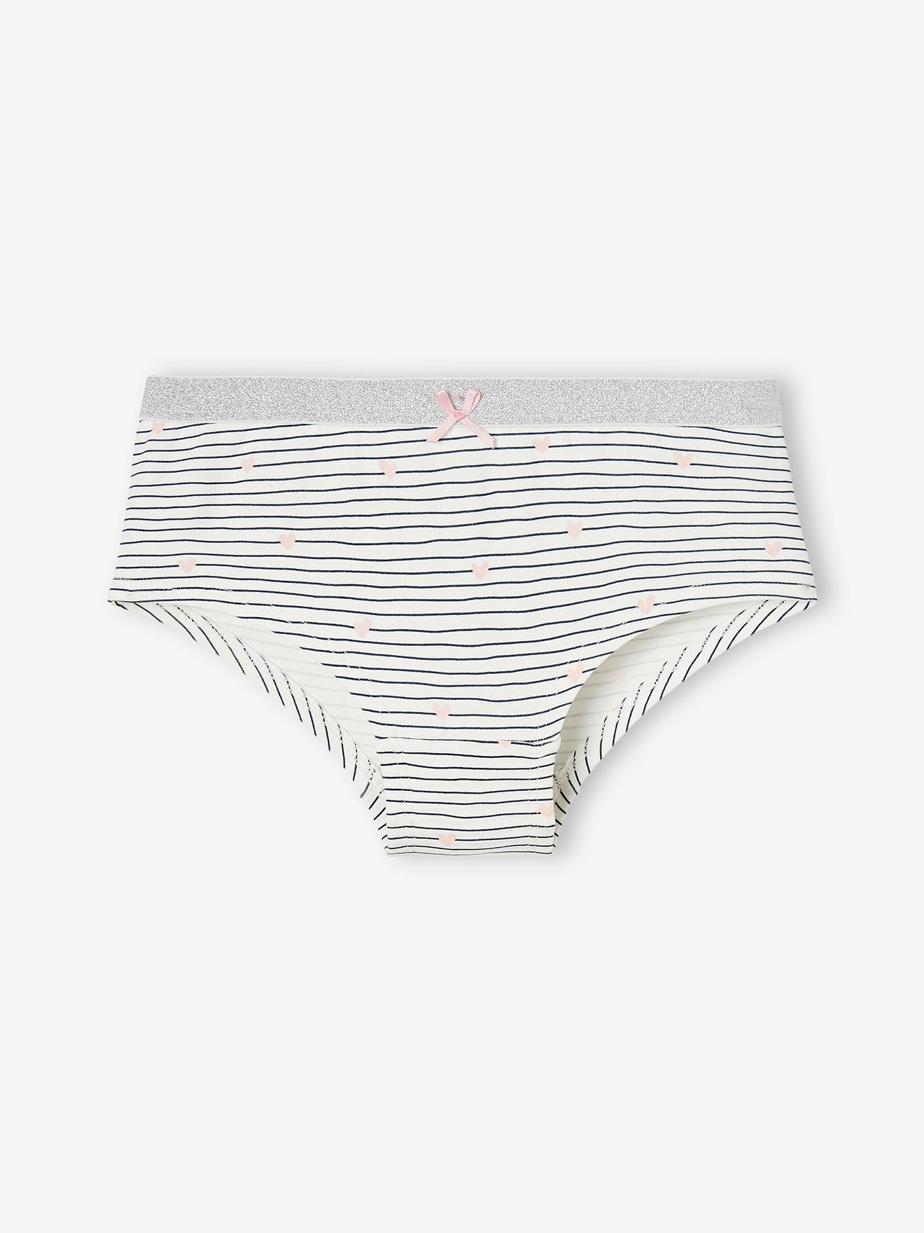 Lot de 3 shorties fille chats gris chiné