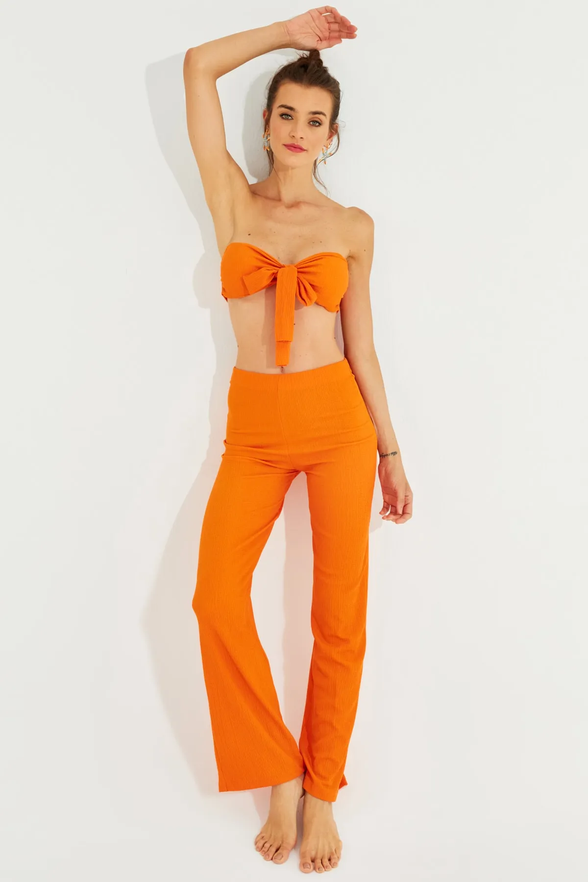 Cool & Sexy  Zweiteiler - Orange - Regular Fit