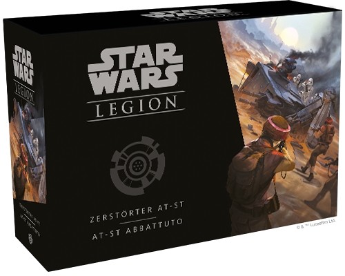 Star Wars: Legion - Zerstörter AT-ST (Erw.)