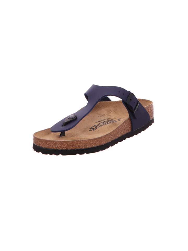 Birkenstock Pantolette in blau günstig kaufen
