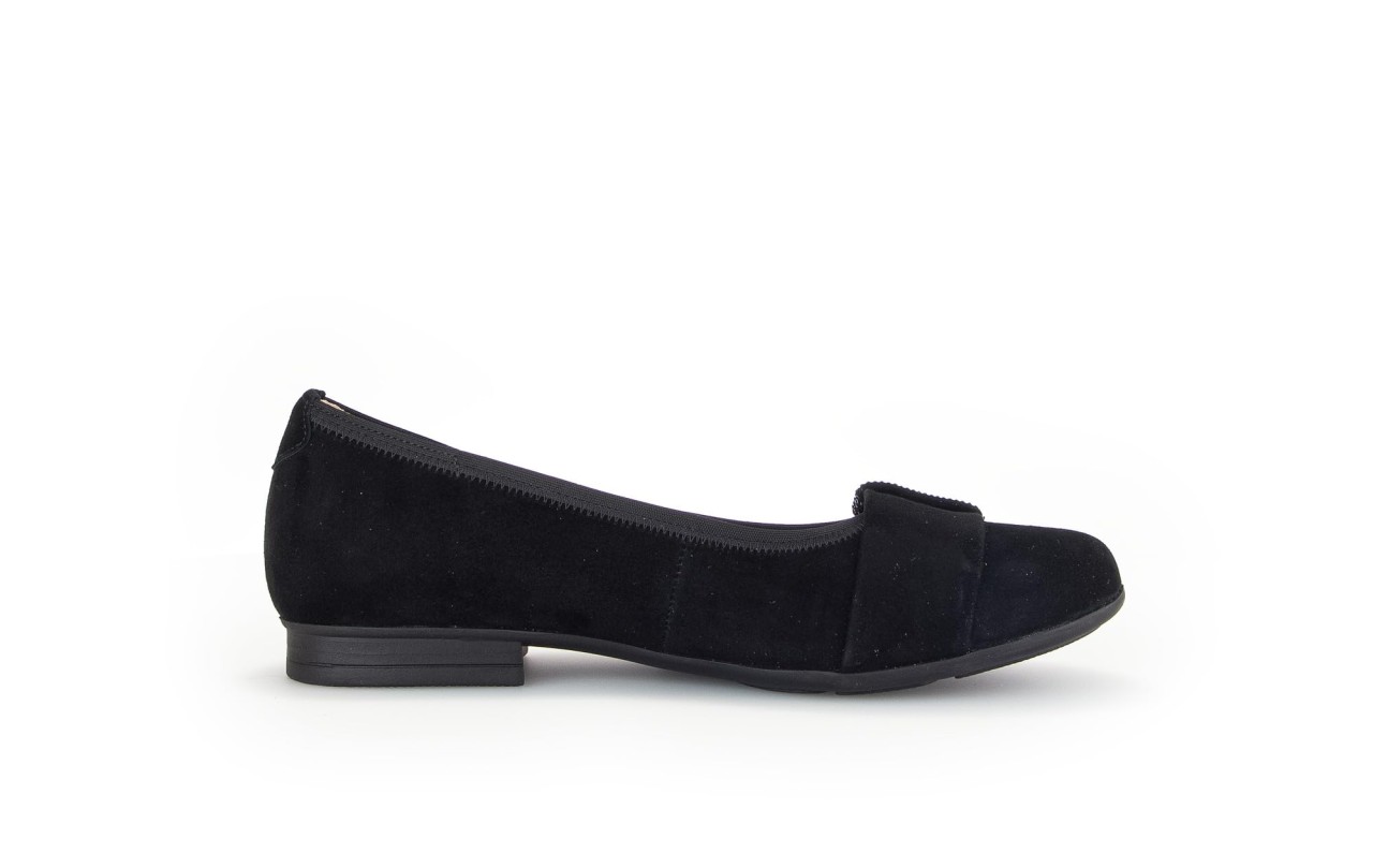 GABOR Ballerinas schwarz Gabor Comfort sportliche Ballerinas 42.4