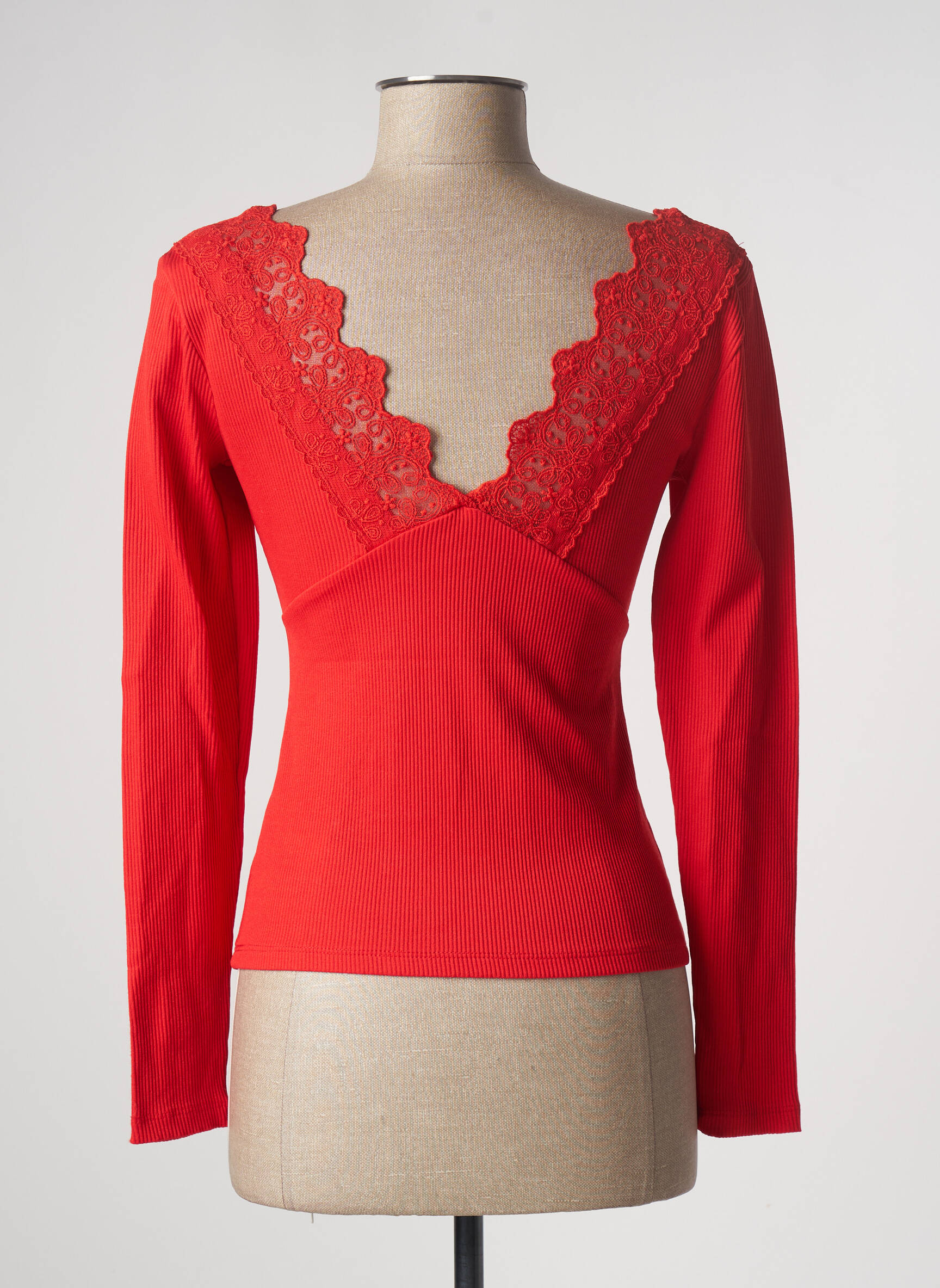 Cache Cache Tops Femme couleur rouge
