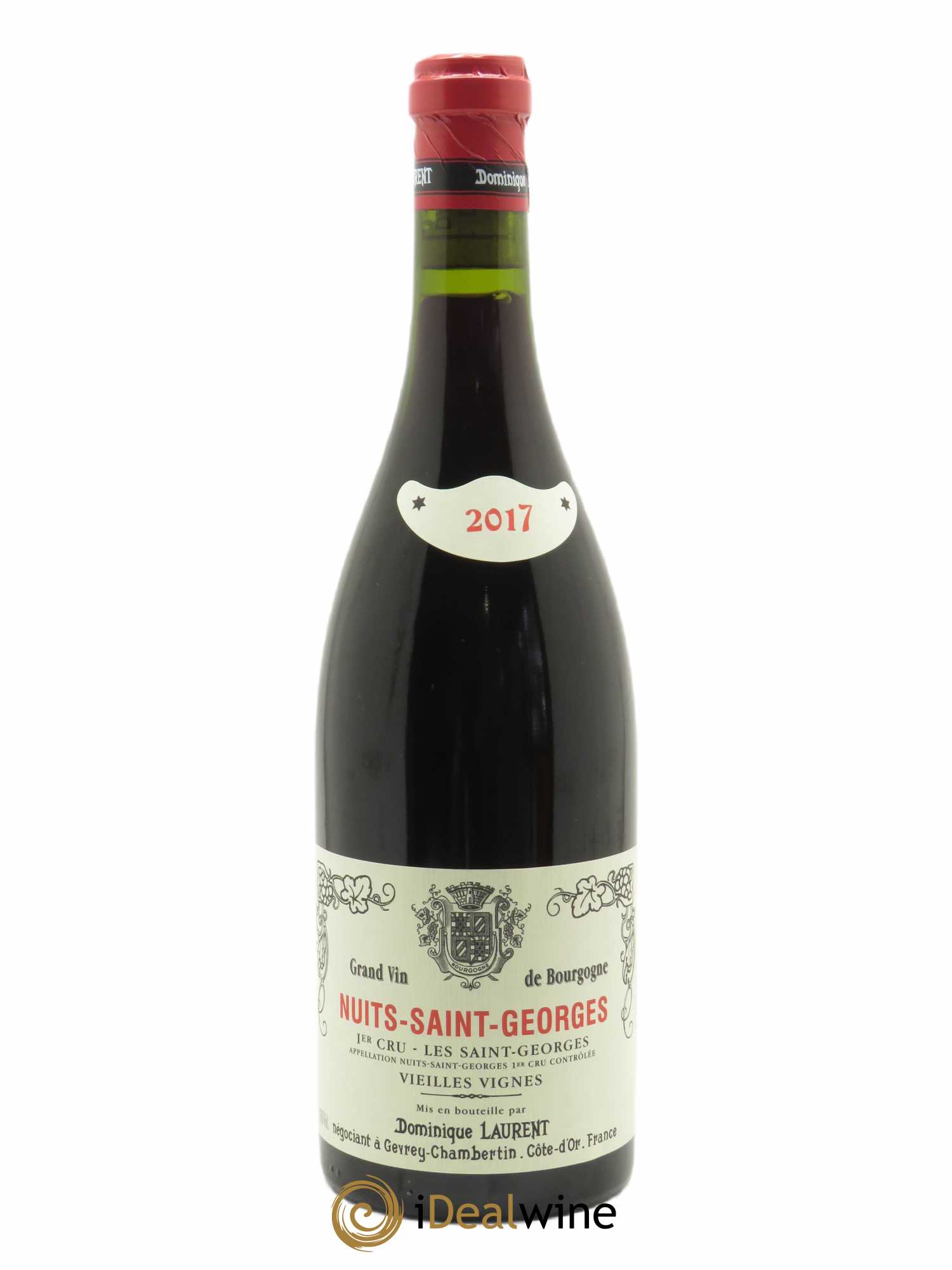 Nuits Saint-Georges 1er Cru Les Saints Georges Vieilles Vignes Dominique Laurent  2017 - Lot de 1 Bouteille