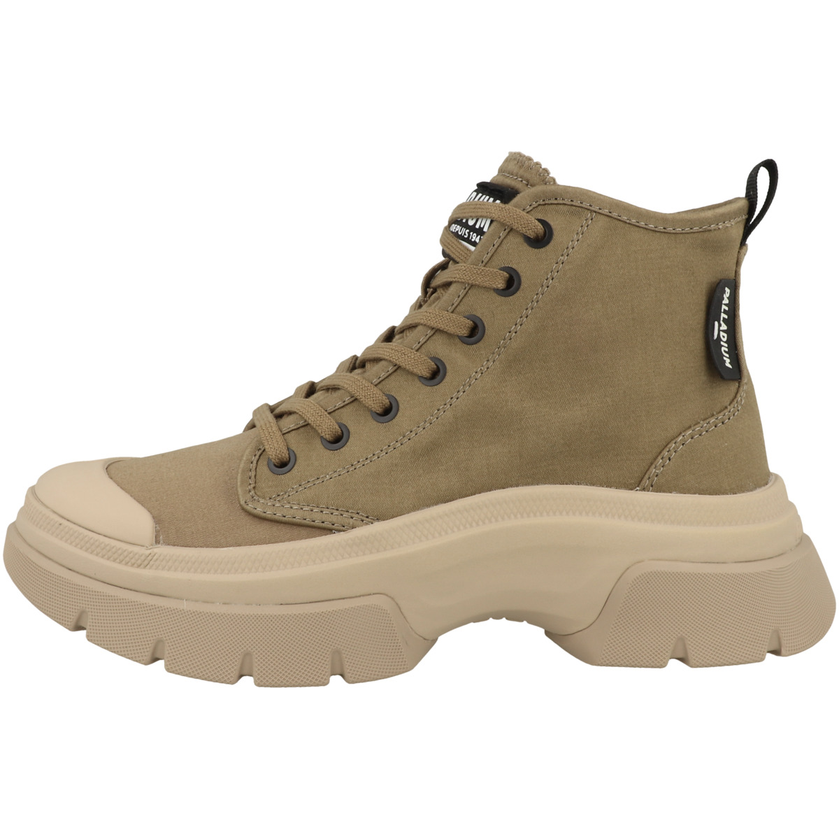 Palladium Pallawave Schnürboots hellbraun