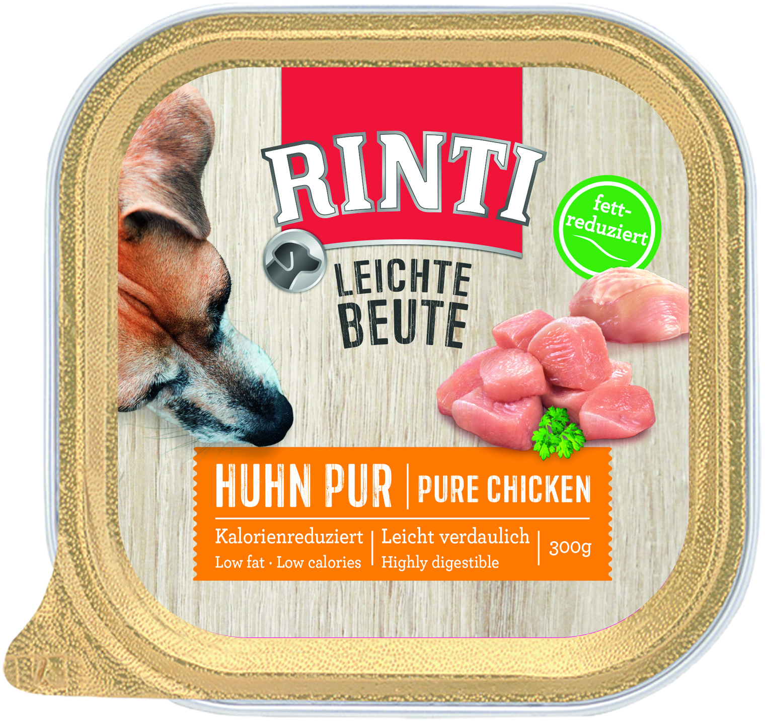 RINTI Hundenassfutter RINTI Leichte Beute 9x300g Huhn