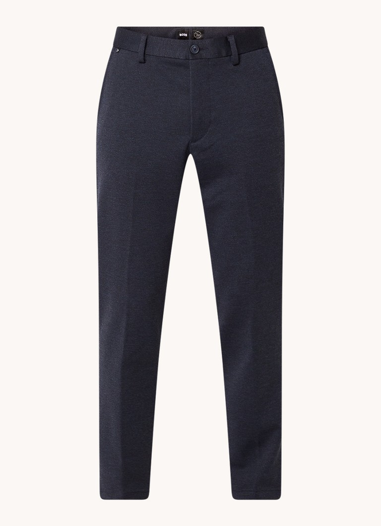 Pantaloni chino slim fit HUGO BOSS Kaiton cu buzunare laterale