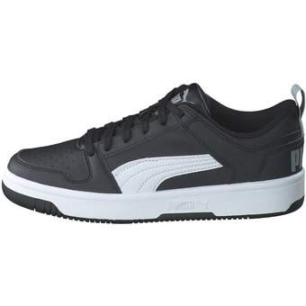 PUMA Rebound Layup Lo Jr Sneaker in schwarz