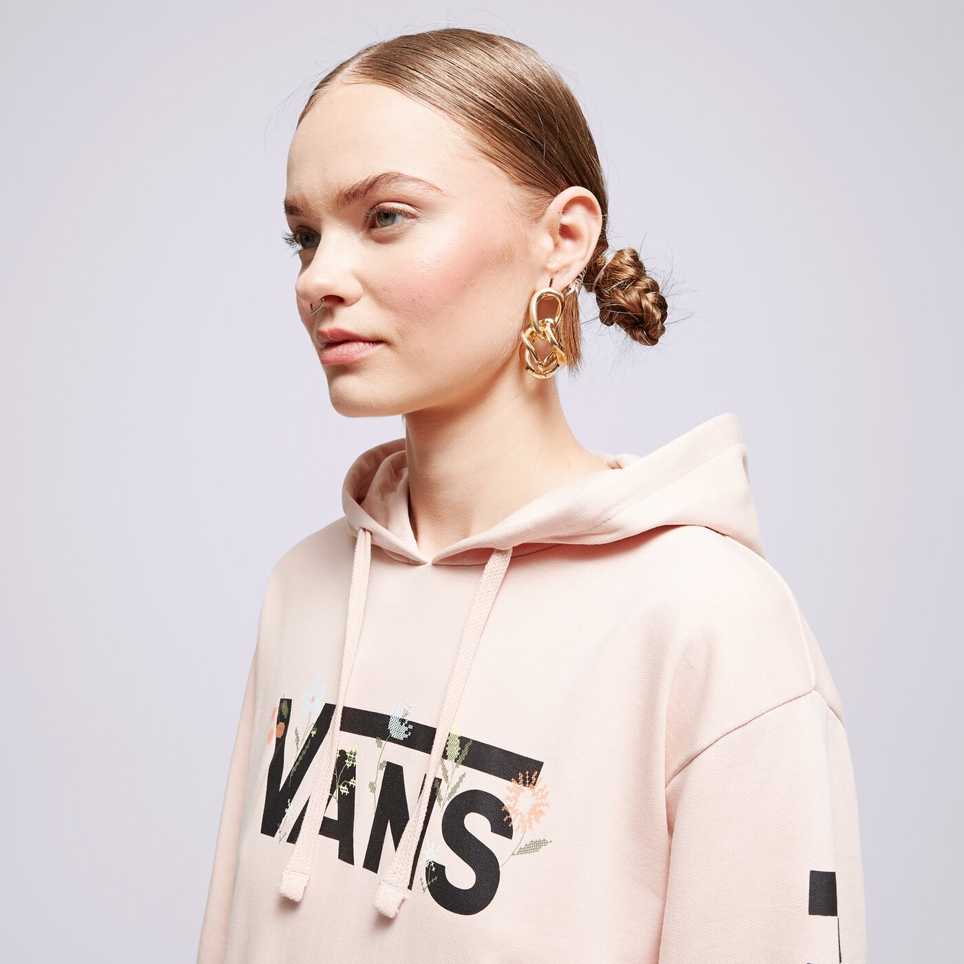 VANS SWEATSHIRT WYLD TANGLE MICRO DITSY Rosa