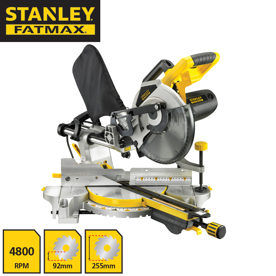 Fierăstrău circular Stanley FME720-QS 255 mm 2000 W