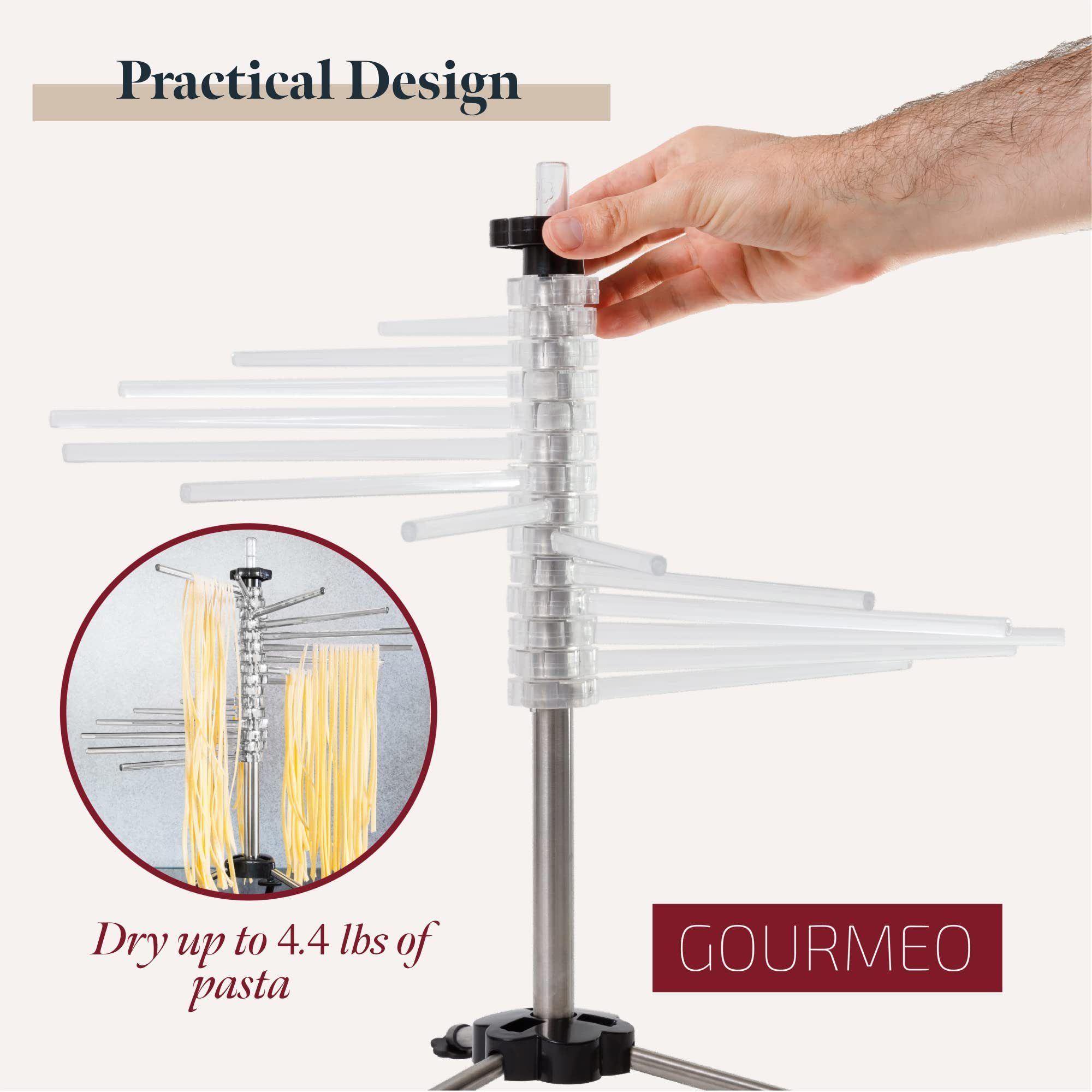 GOURMEO Nudelmaschine GOURMEO Pasta drying rack