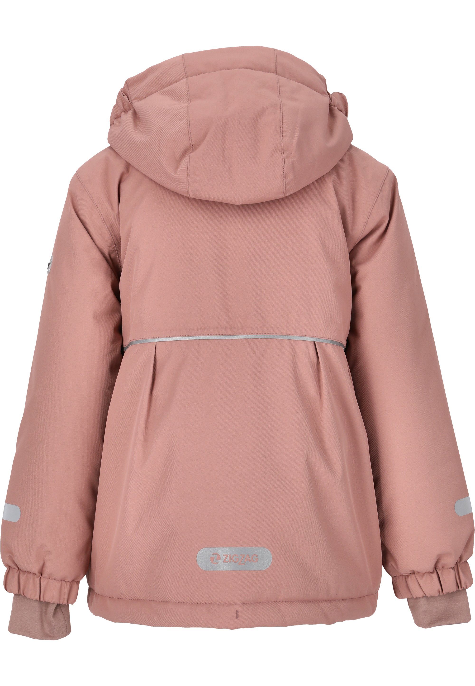 ZIGZAG Skijacke Katja mit reflektierenden Elementen