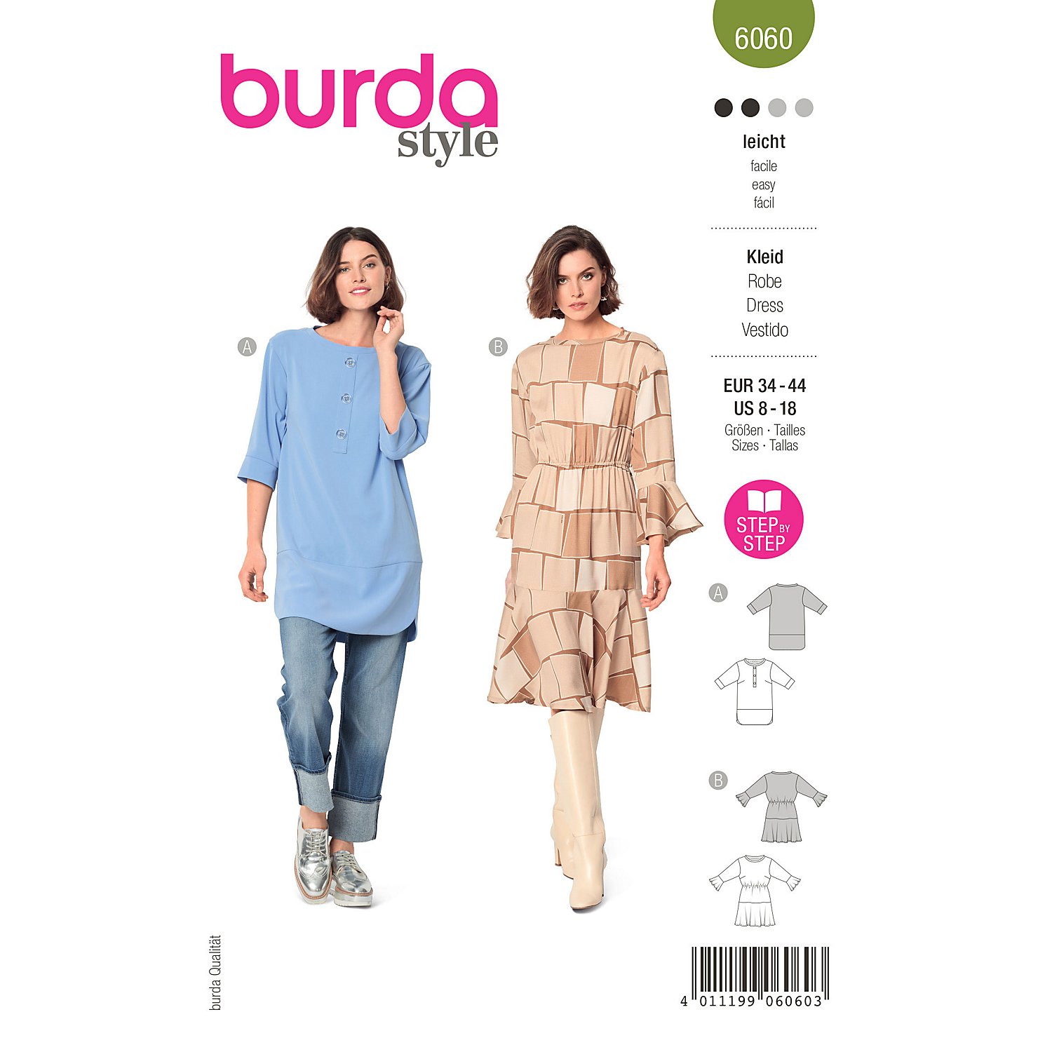 burda Schnitt 6060 