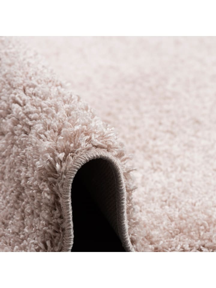 Pergamon Hochflor Langflor Teppich Aloha in Rosa günstig kaufen