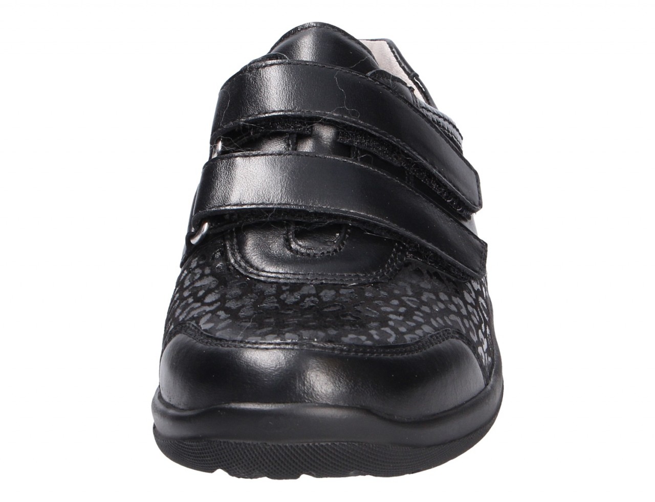WALDLÄUFER Komfort Slipper schwarz 312H01