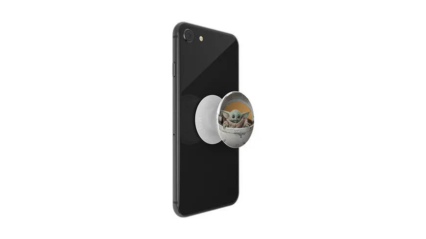 PopGrip - ausziehbarer Handy-Griff Handyhalter -  Baby Yoda Pod