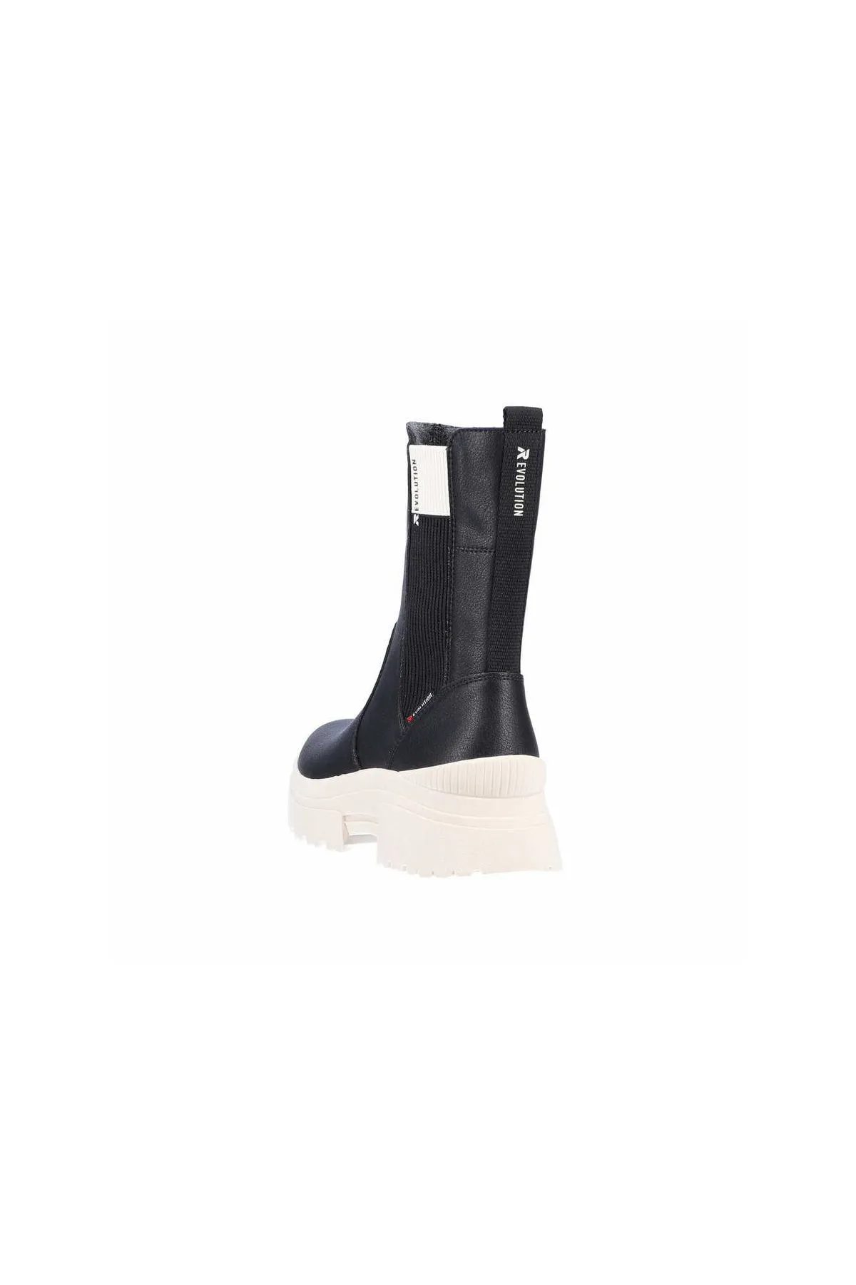 Rieker  Stiefelette - Schwarz - Flacher Absatz
