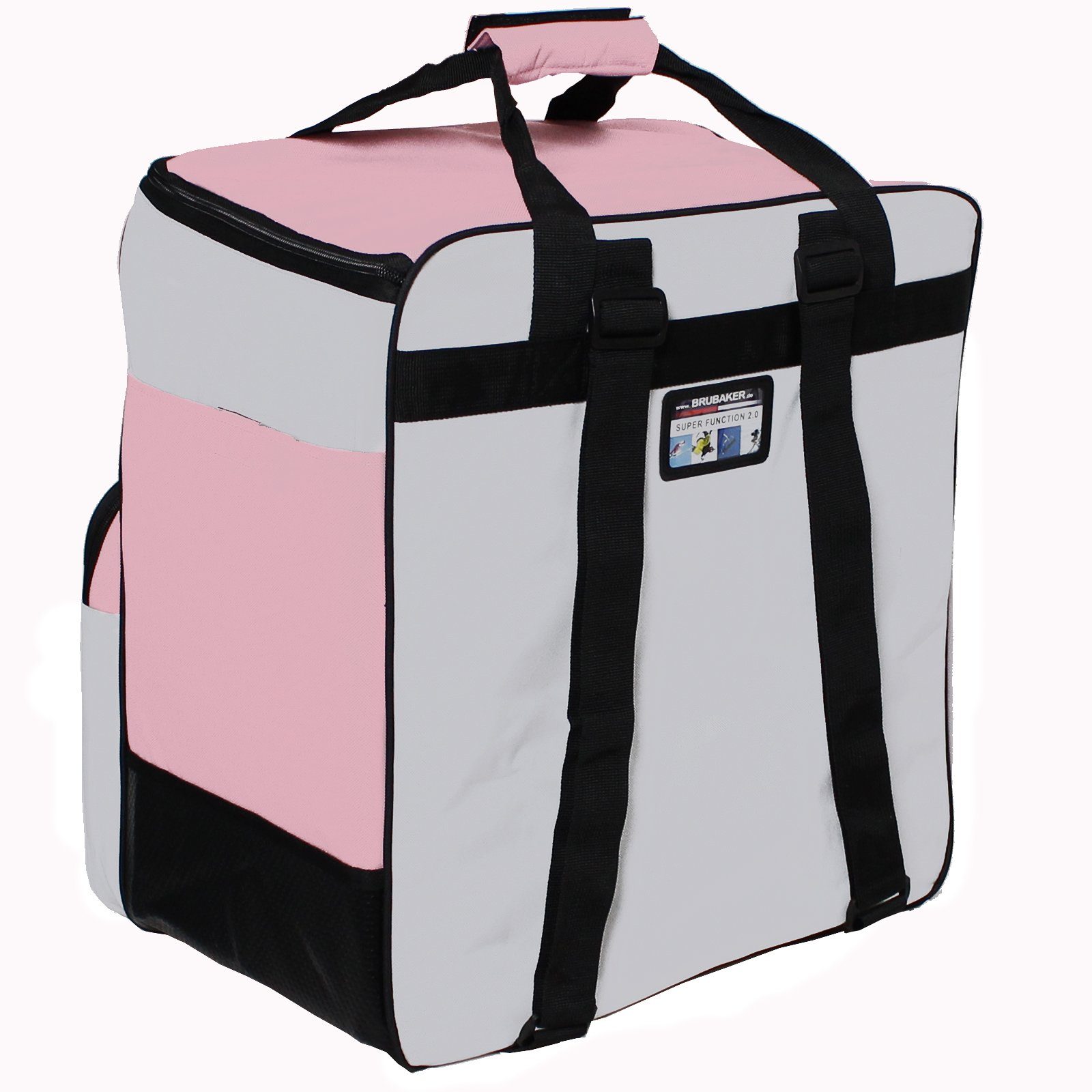 BRUBAKER Sporttasche Carver Pro Skitasche Kombi Set (2-tlg., reißfest und nässeabweisend), Skisack und Skischuhtasche für 1 Paar Ski