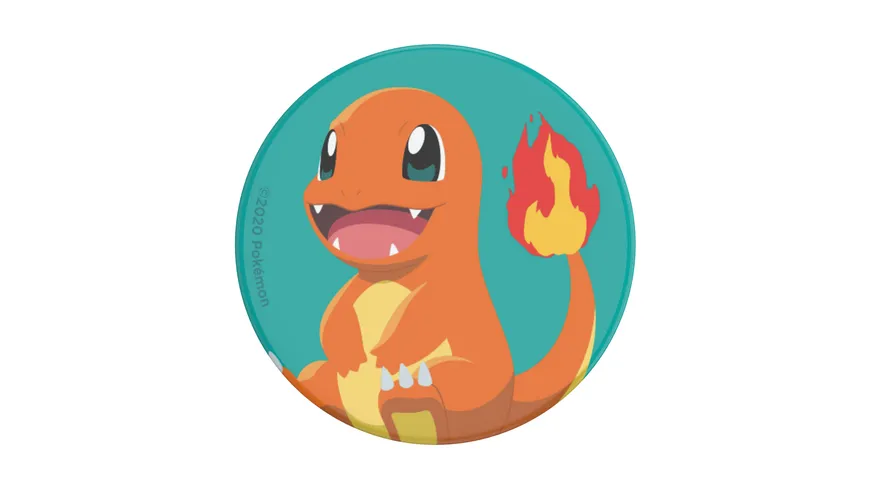 PopGrip - ausziehbarer Handy-Griff Handyhalter - Pokémon Charmander Knocked