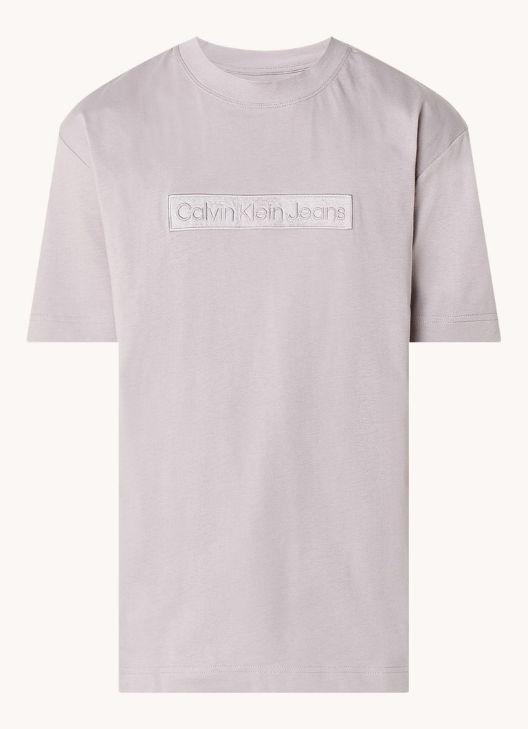 Koszulka Calvin Klein z haftowanym logo