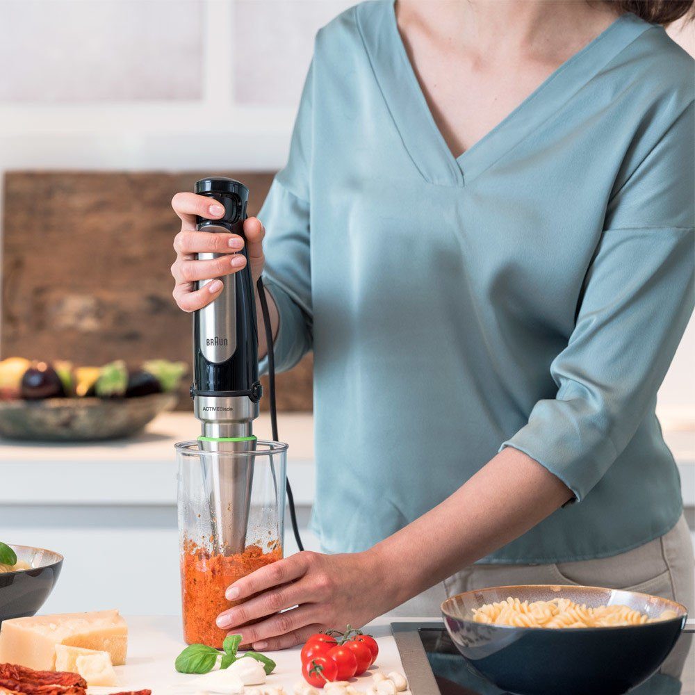 Braun Stabmixer Multiquick 7 MQ 7075X, 1000 W, mit ActiveBlade-Technologie