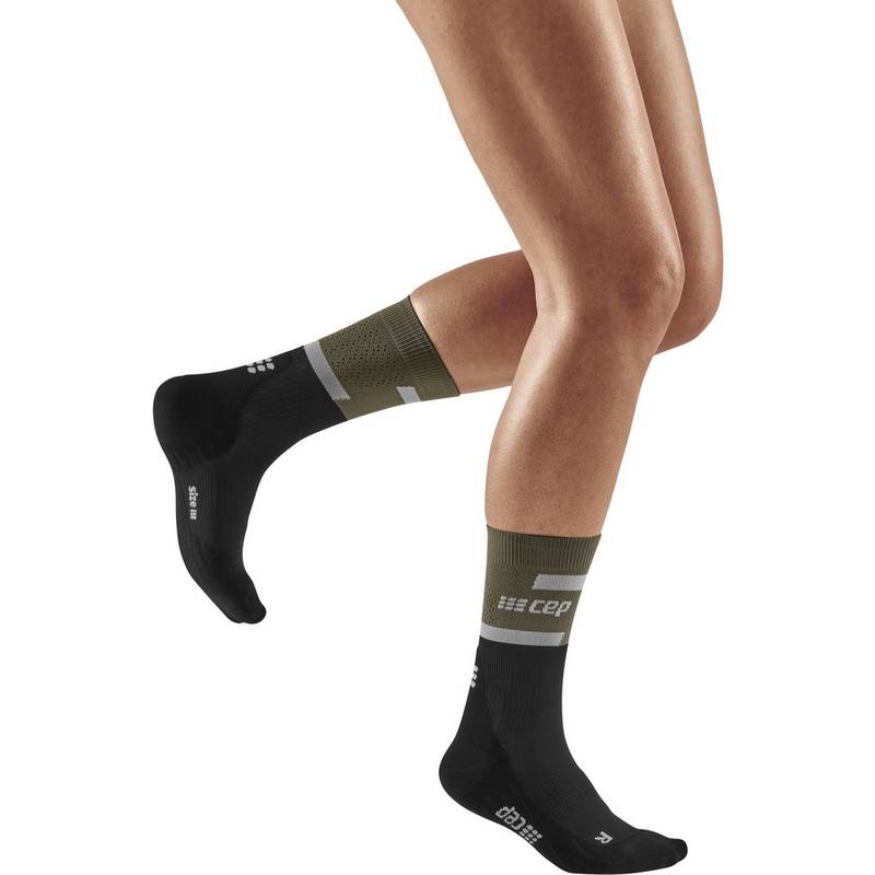 CEP Mid Cut The Run Socken Damen