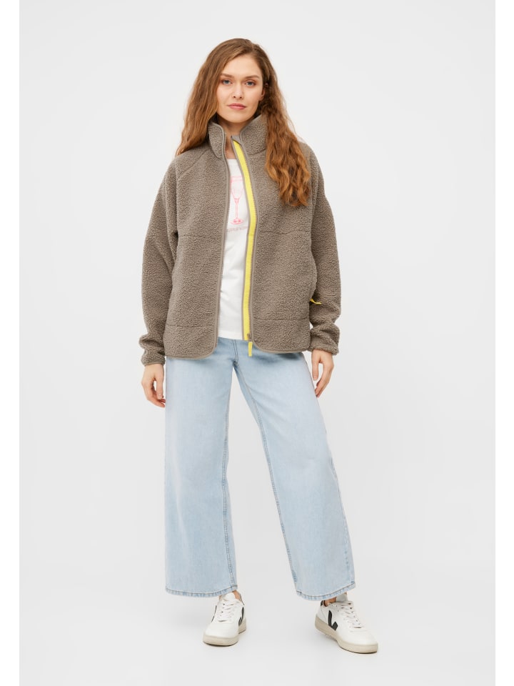 Derbe Fleecejacke Kuschelby in Cobblestone günstig kaufen