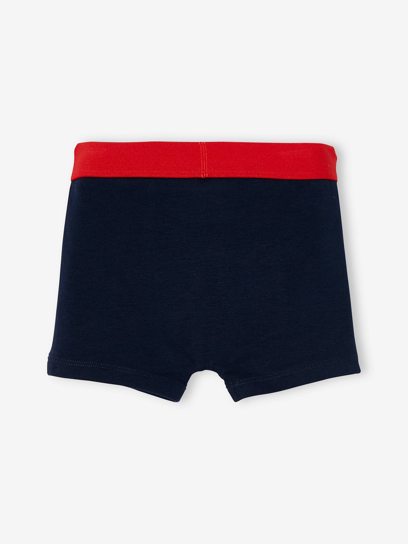 Vertbaudet 3er-Pack Jungen Boxershorts Oeko-Tex - marine