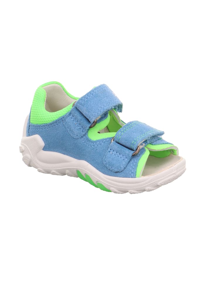 superfit Lauflernsandale FLOW in Hellblau/Hellgrün günstig kaufen
