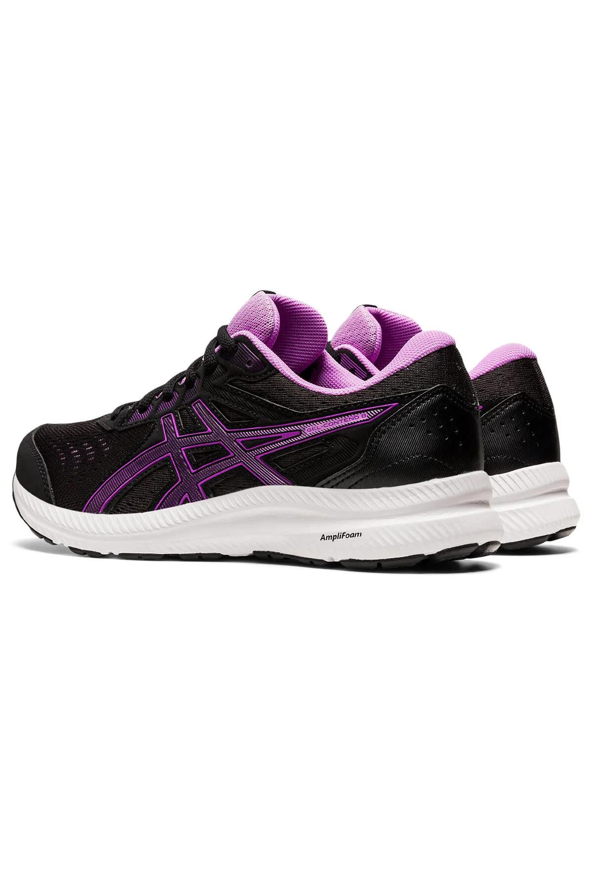 Asics  Gel-Contend 8 Damen-Laufschuhe, Schwarz, 1012b320-005