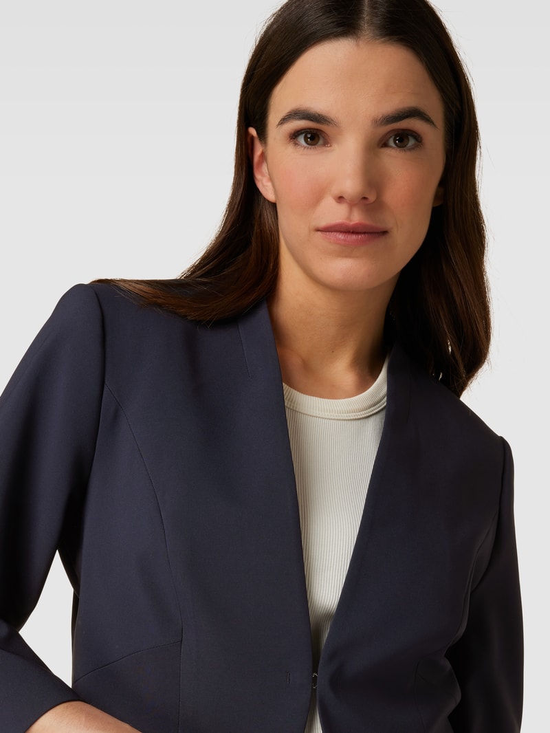 Blazer mit Haken-Verschluss in marineblau