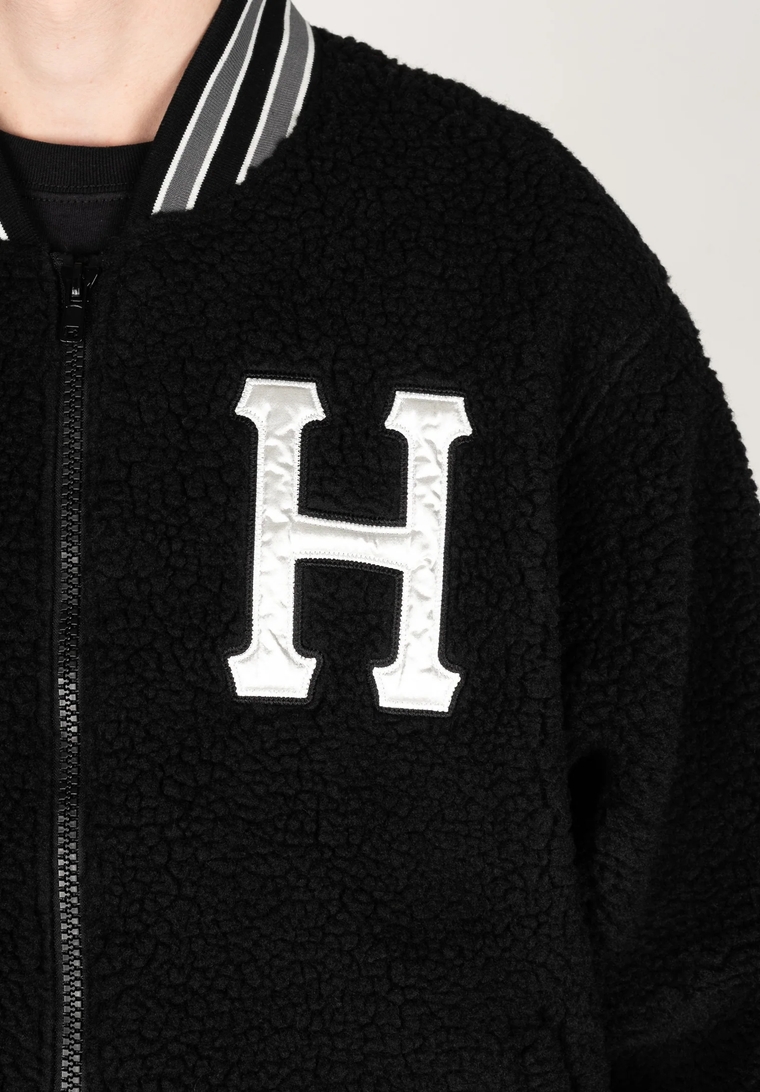Sherpa Varsity Jacket