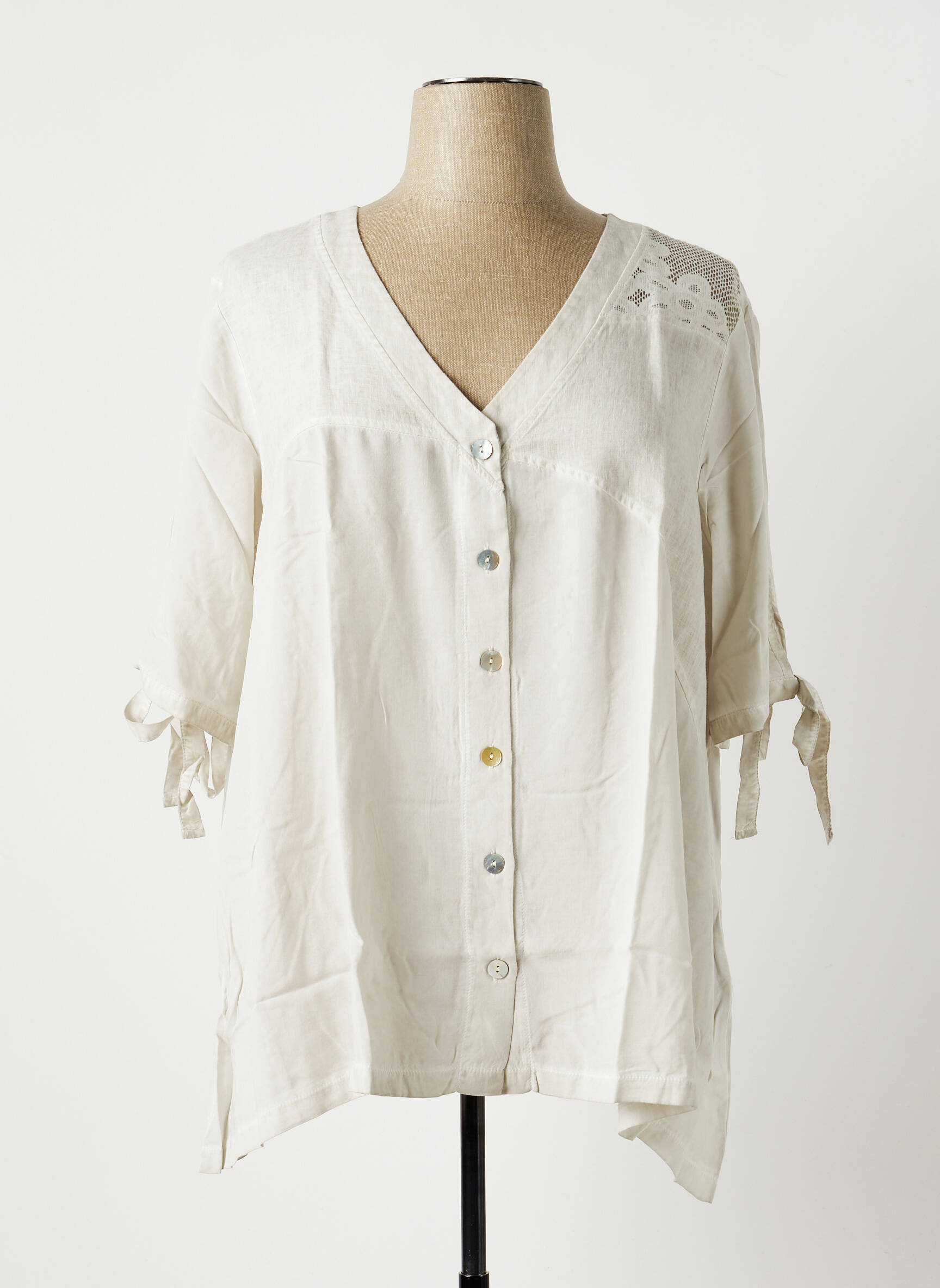 Maloka Tuniquemanchecourte Femme couleur gris
