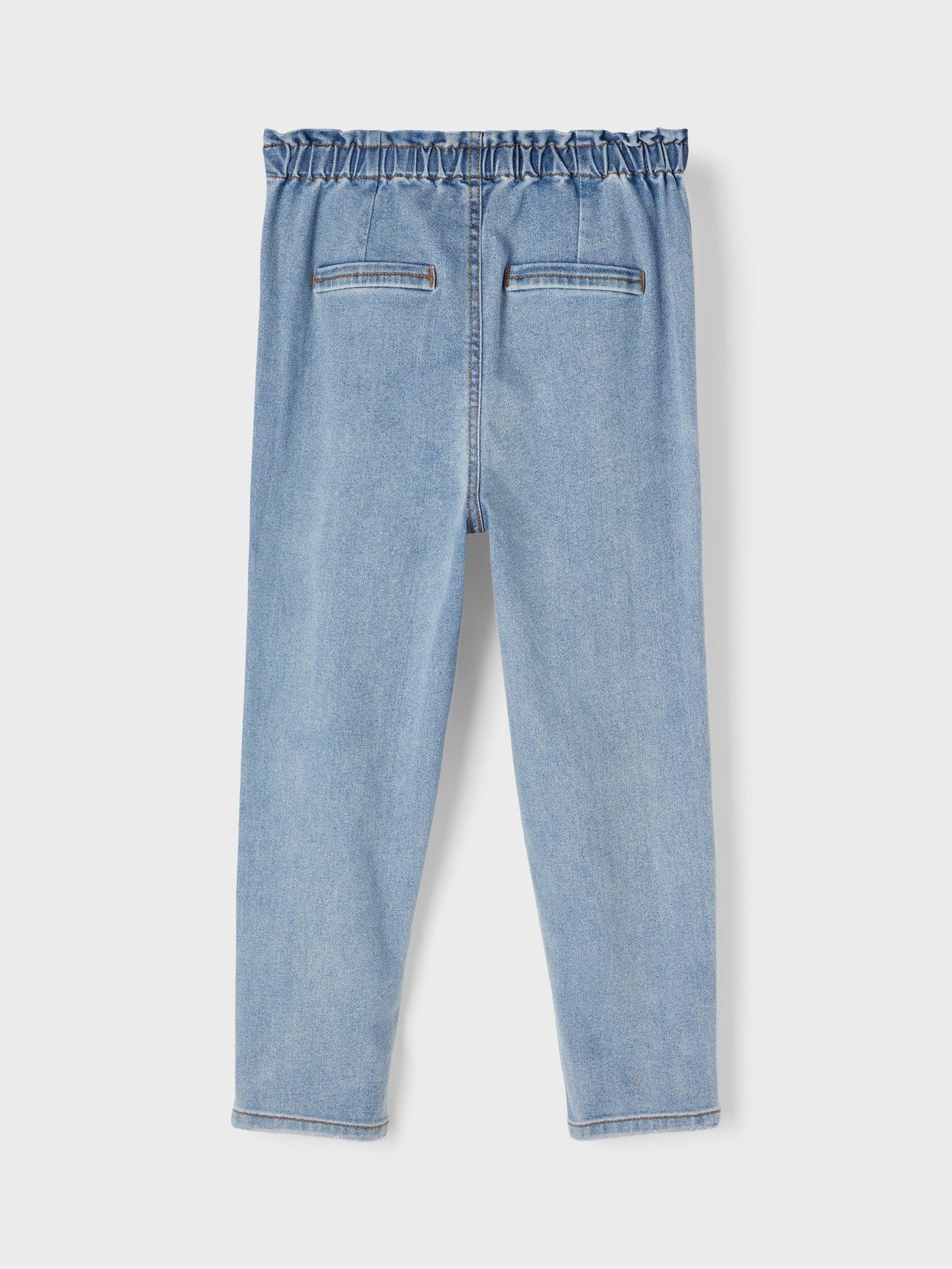 Name It Regular-fit-Jeans Stretch Jeans Gerade Bleached Denim Pants NKFBELLA (1-tlg) 6482 in Hellblau