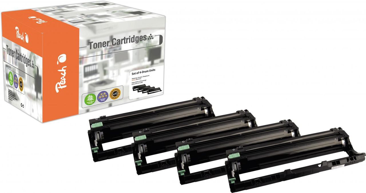 Peach Trommeleinheiten, ersetzt Brother DR-241CL